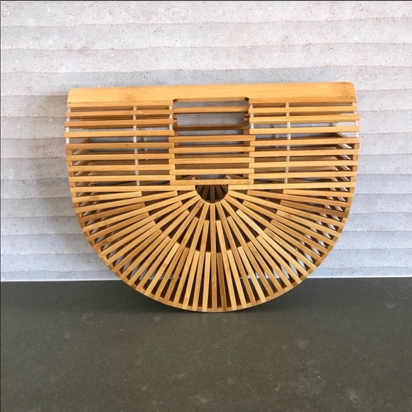 🔄 3RD RESTOCK! PALM BEACH BAMBOO BAG - Picture 2 of 7